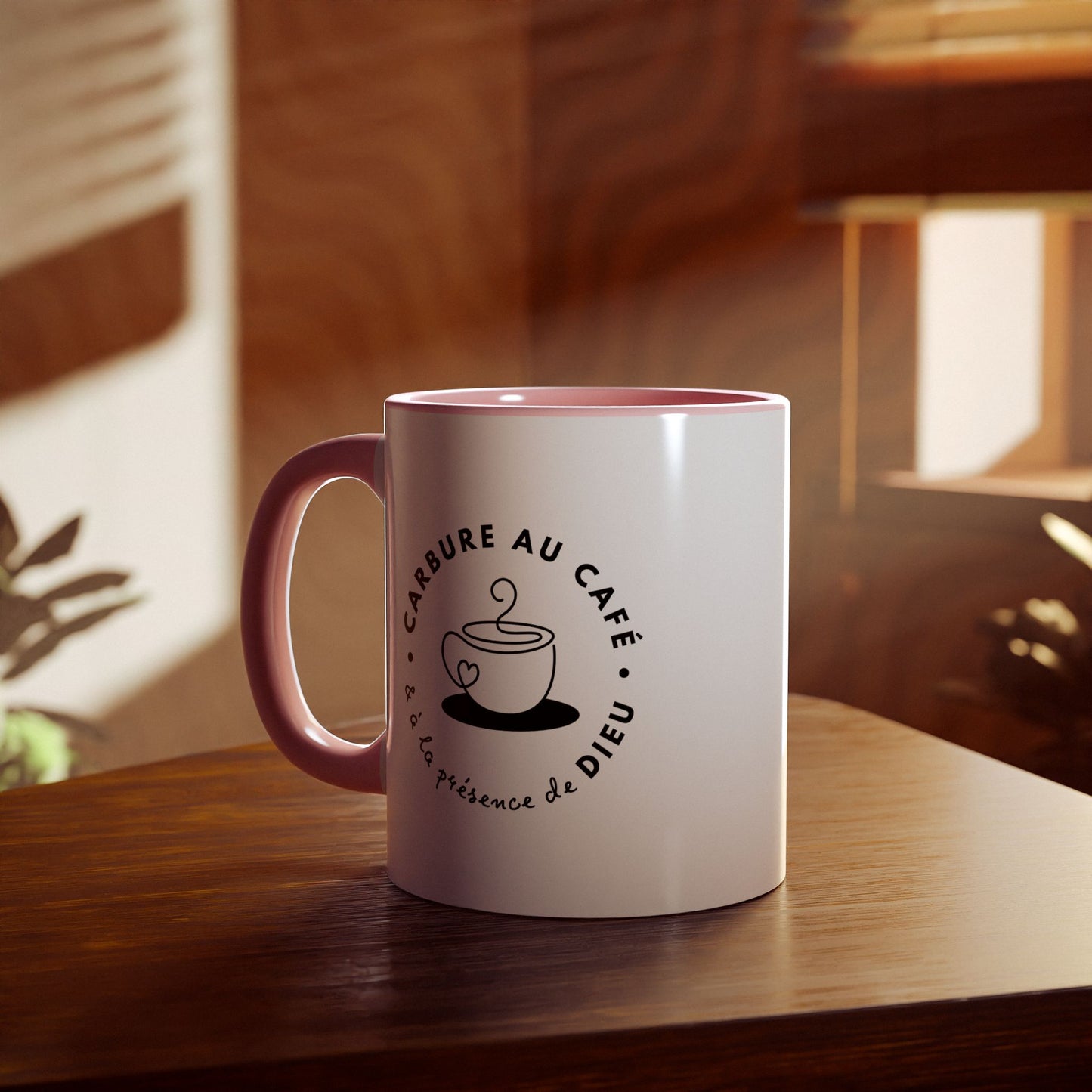 Carbure au café & à la présence de Dieu TASSE