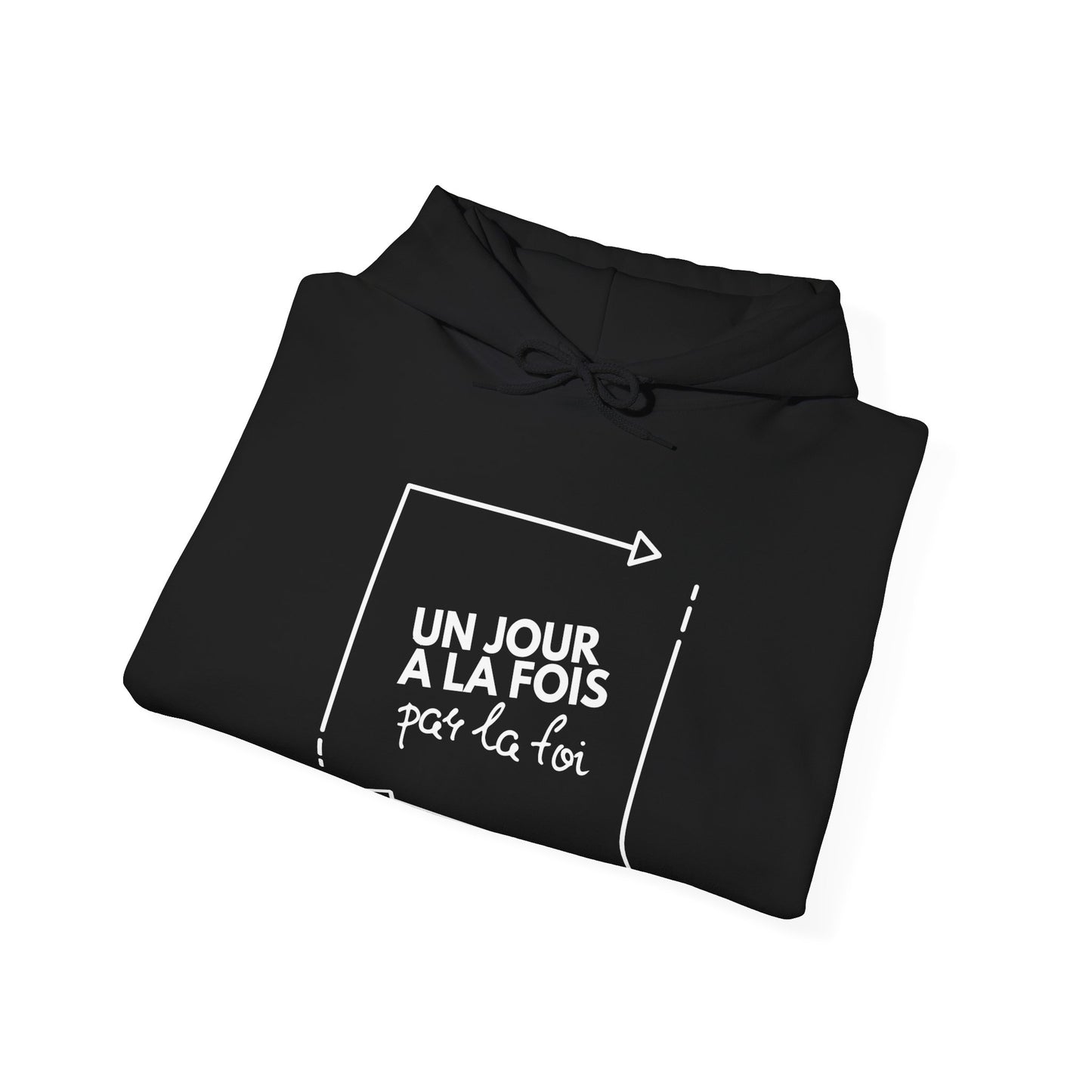 Un jour à la fois par la foi HOODIE