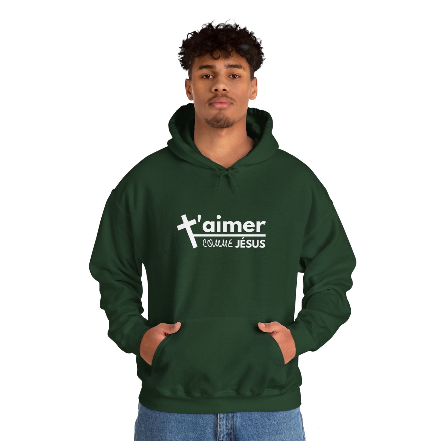 T'aimer comme Jésus HOODIE