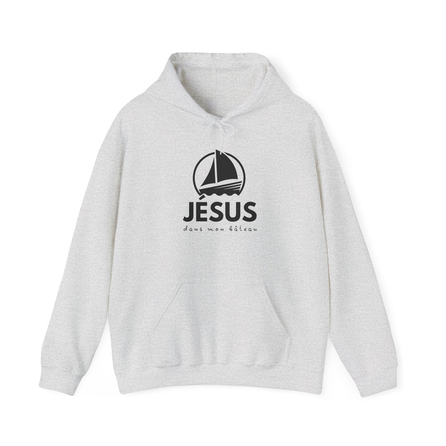 Jésus dans mon bâteau HOODIE