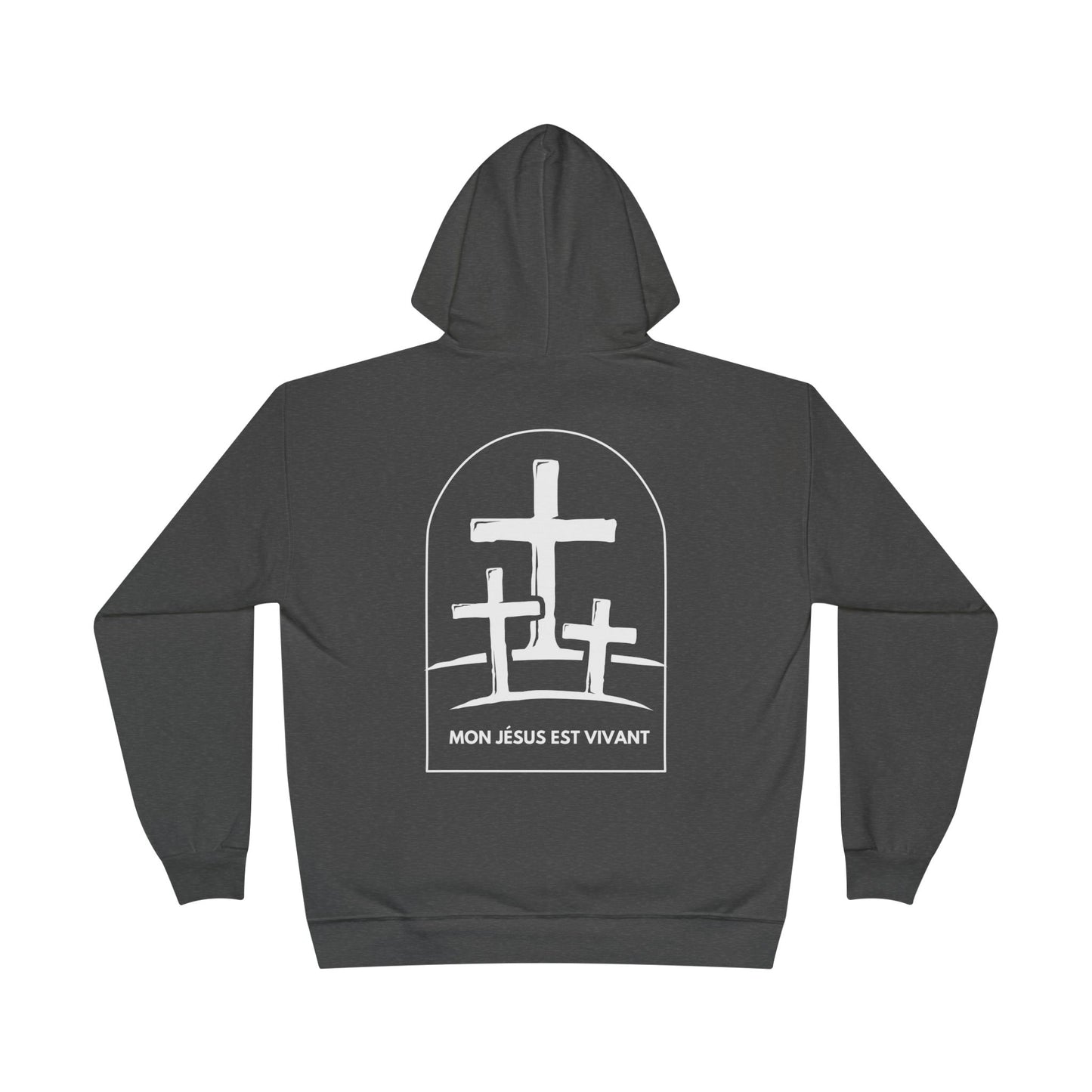 Mon Jésus est vivant HOODIE - DOS
