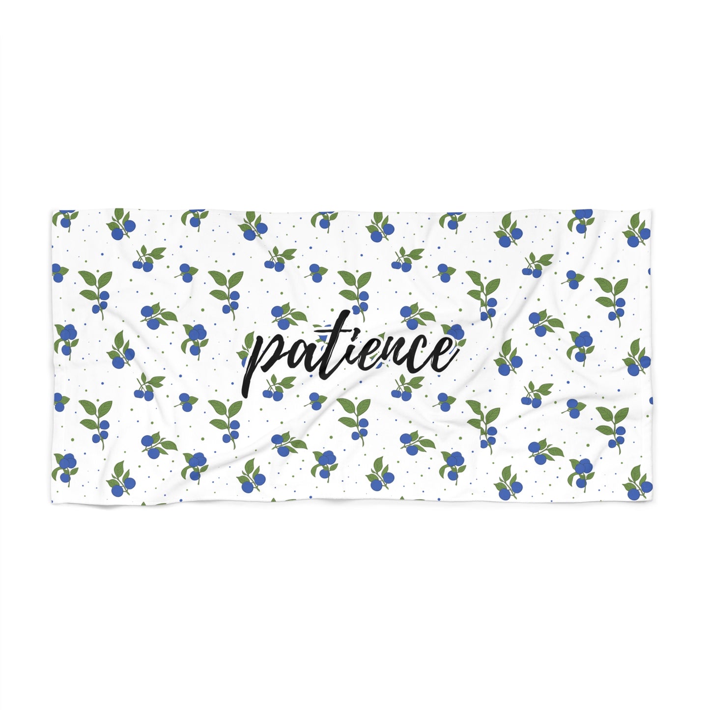 Patience SERVIETTE BLEUETS