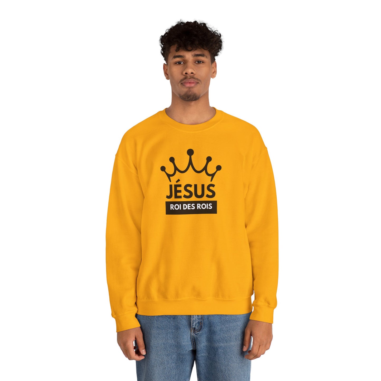 Jésus Roi des rois CREWNECK