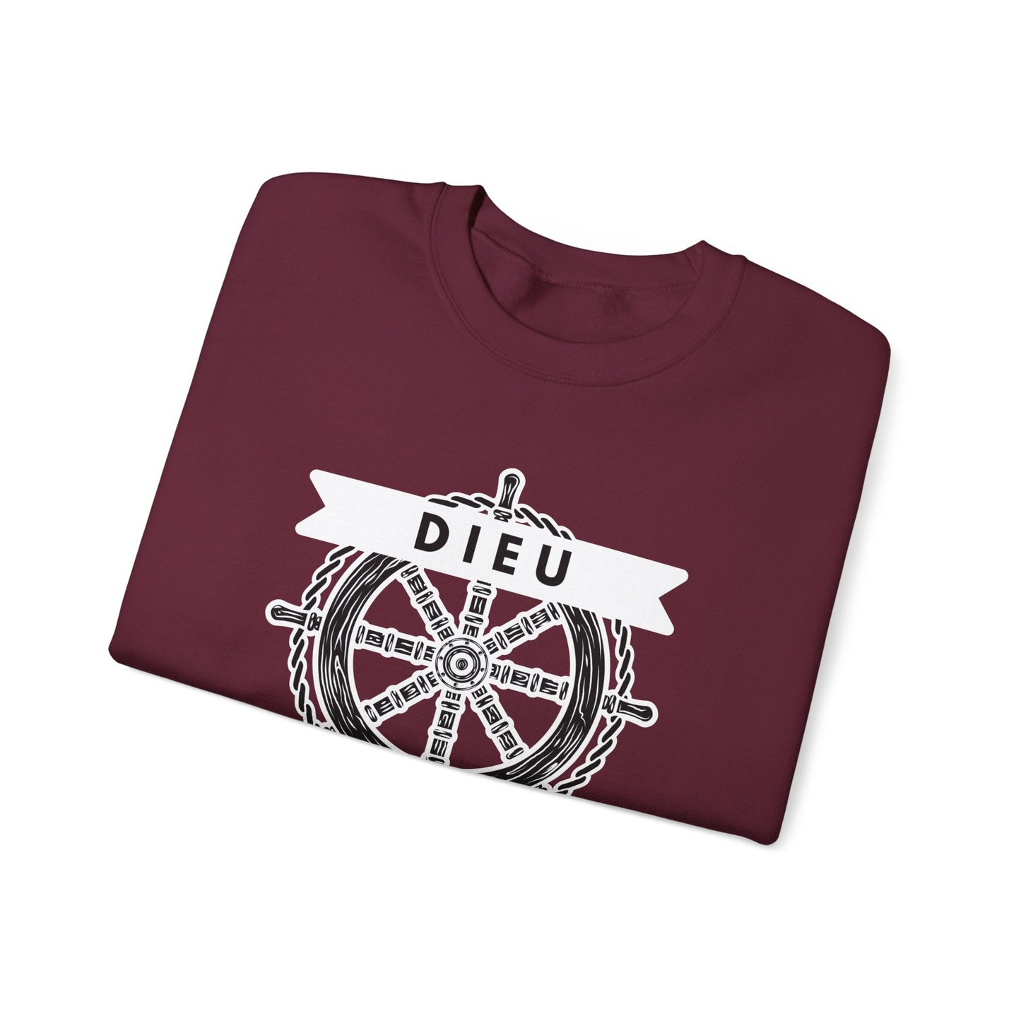 Dieu est mon capitaine CREWNECK