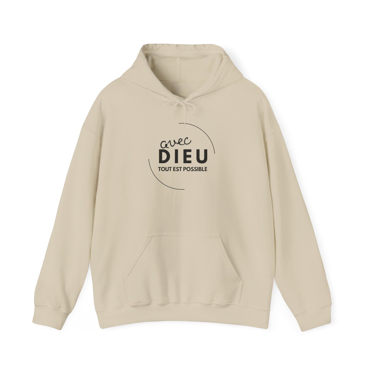 Avec Dieu tout est possible HOODIE