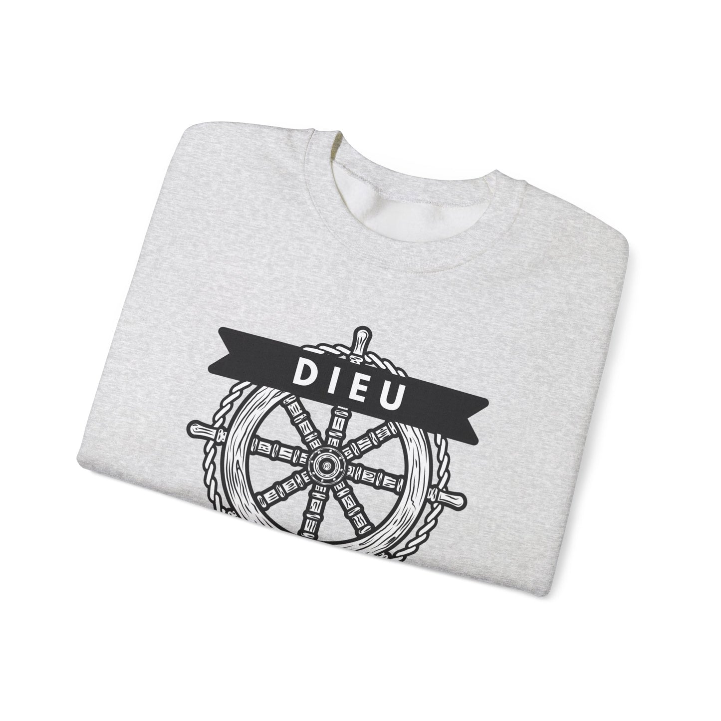 Dieu est mon capitaine CREWNECK