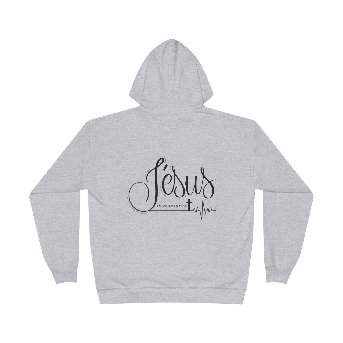 Jésus sauveur de ma vie HOODIE - DOS