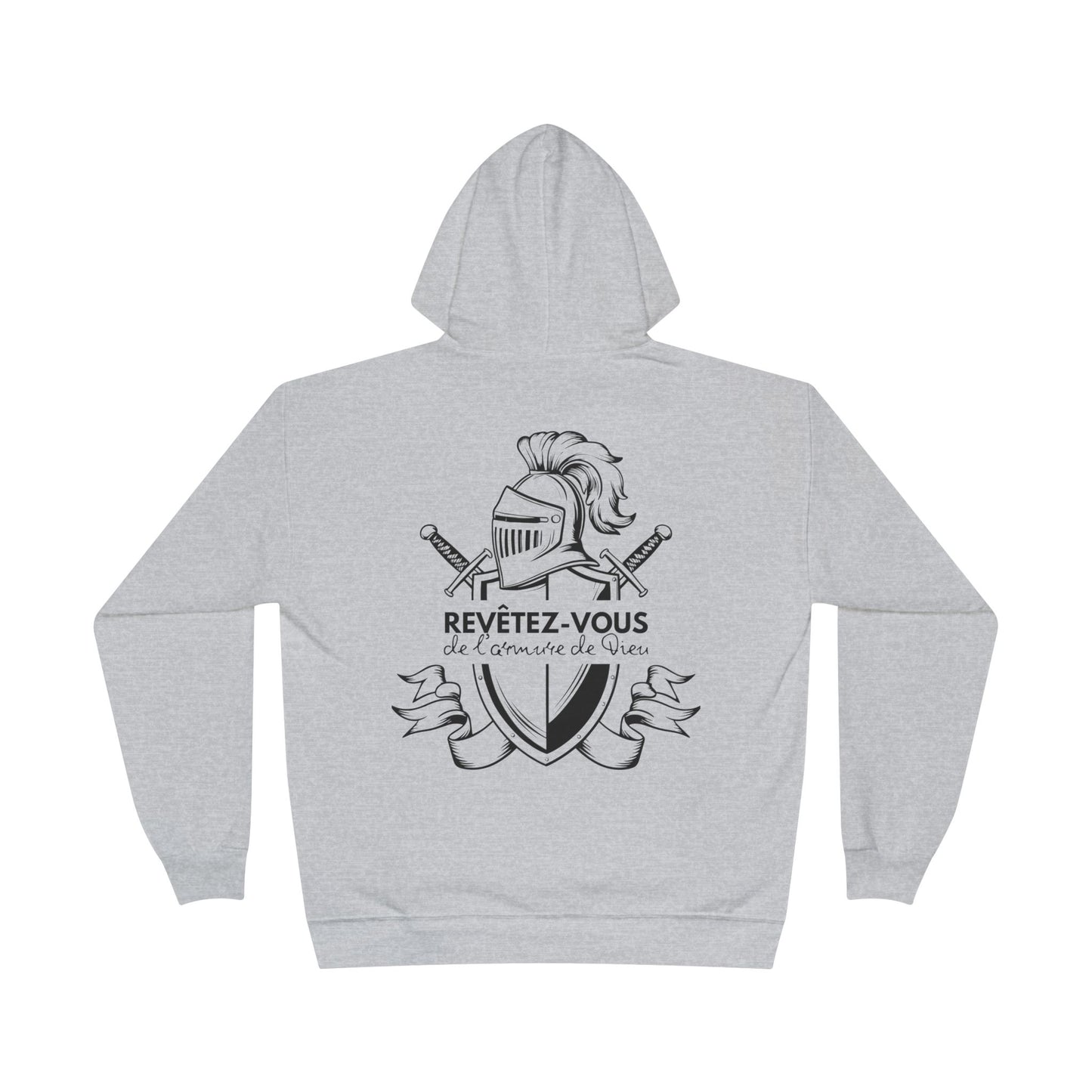 Revêtez-vous de l'armure de Dieu HOODIE - DOS