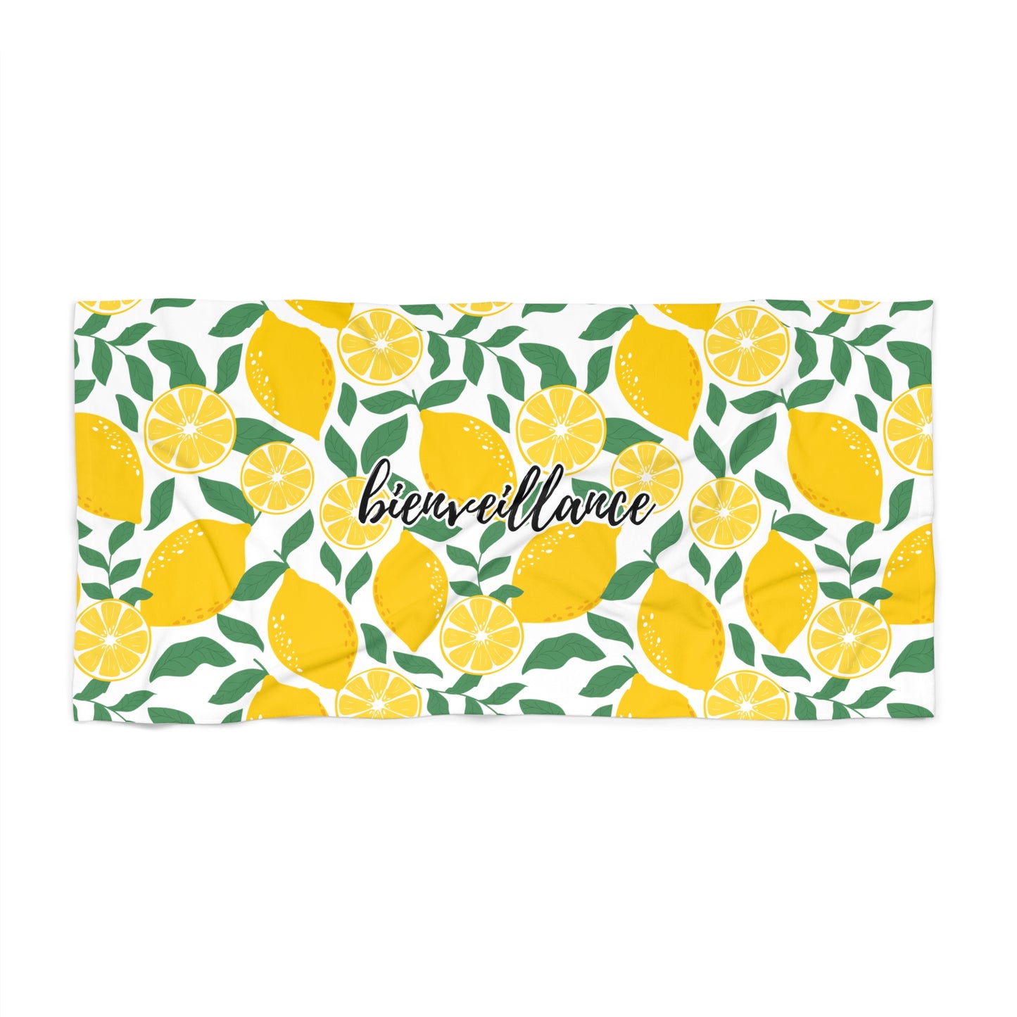 Bienveillance SERVIETTE CITRONS