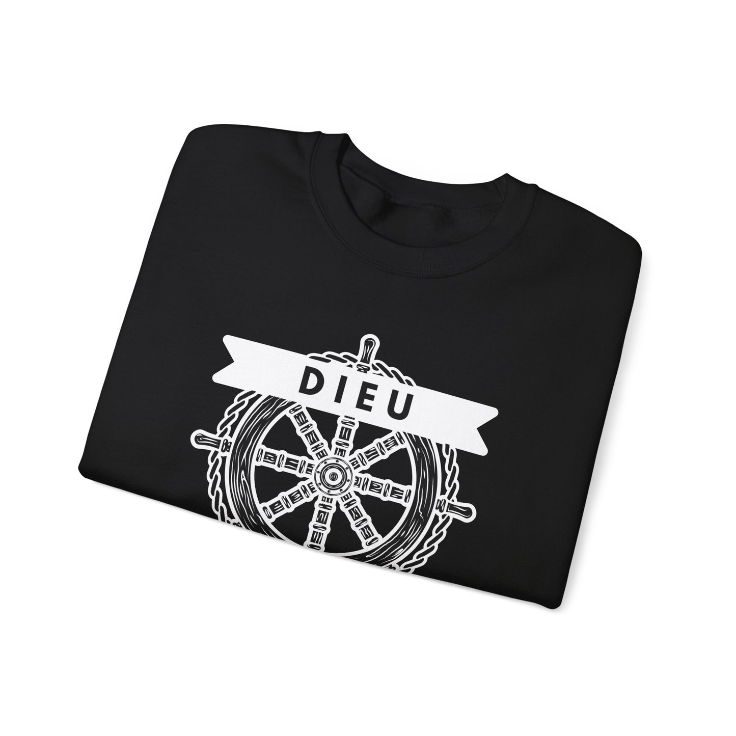 Dieu est mon capitaine CREWNECK