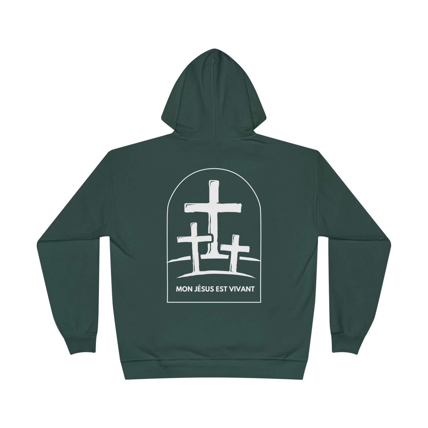 Mon Jésus est vivant HOODIE - DOS