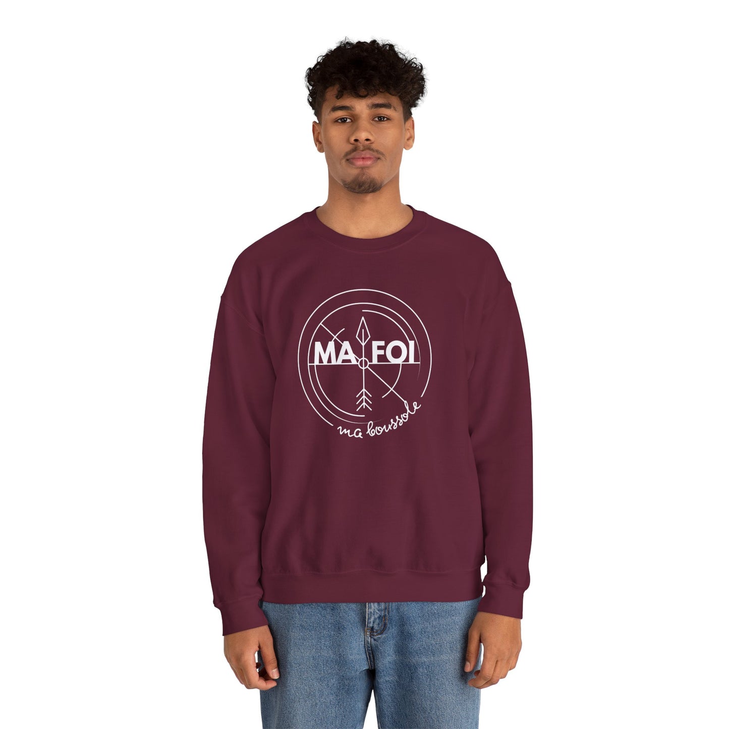 Ma foi ma boussole CREWNECK
