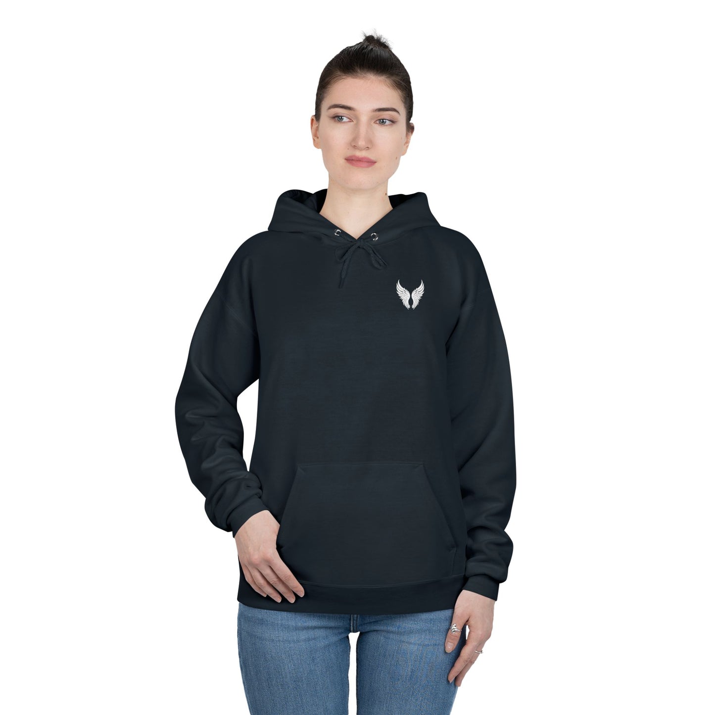 Psaumes 91:4 HOODIE - DOS