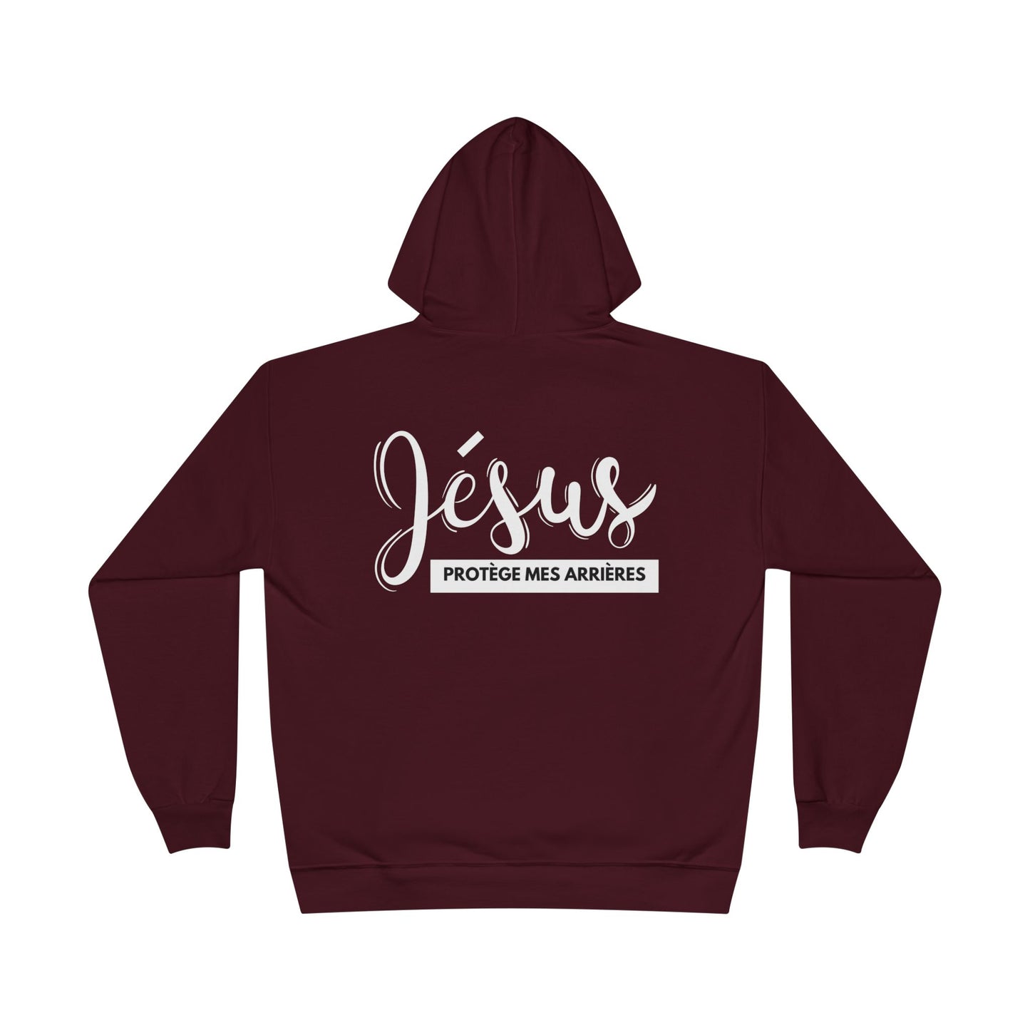 Jésus protège mes arrières HOODIE - DOS