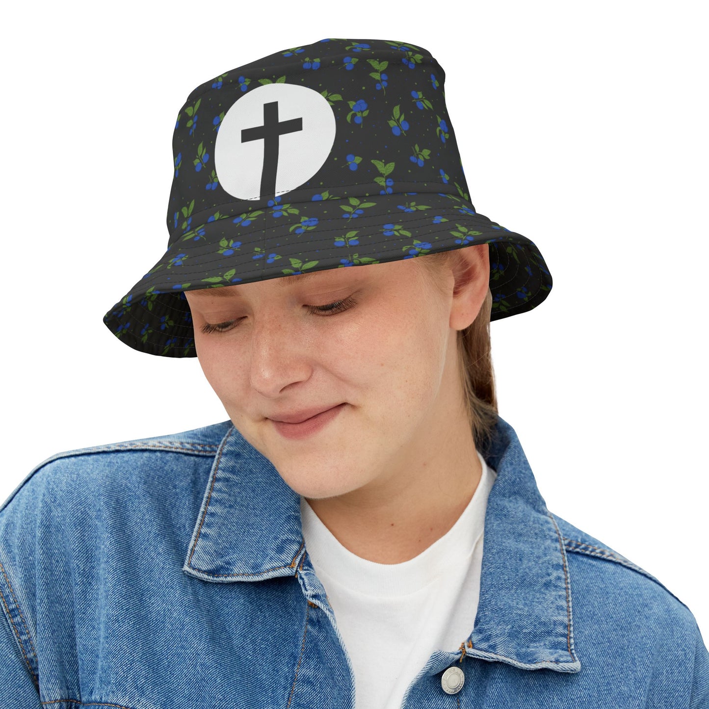 À la croix CHAPEAU BLEUETS