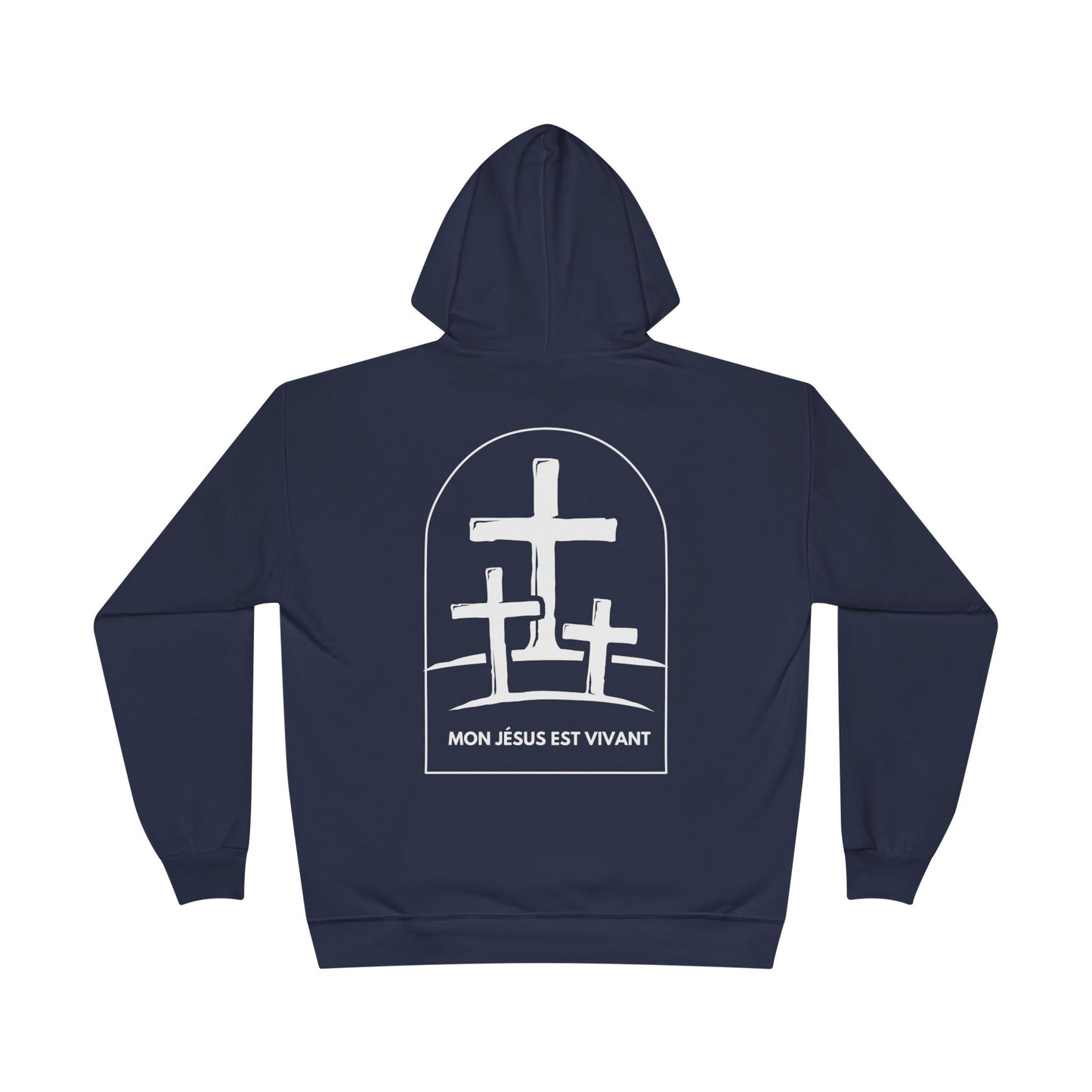 Mon Jésus est vivant HOODIE - DOS