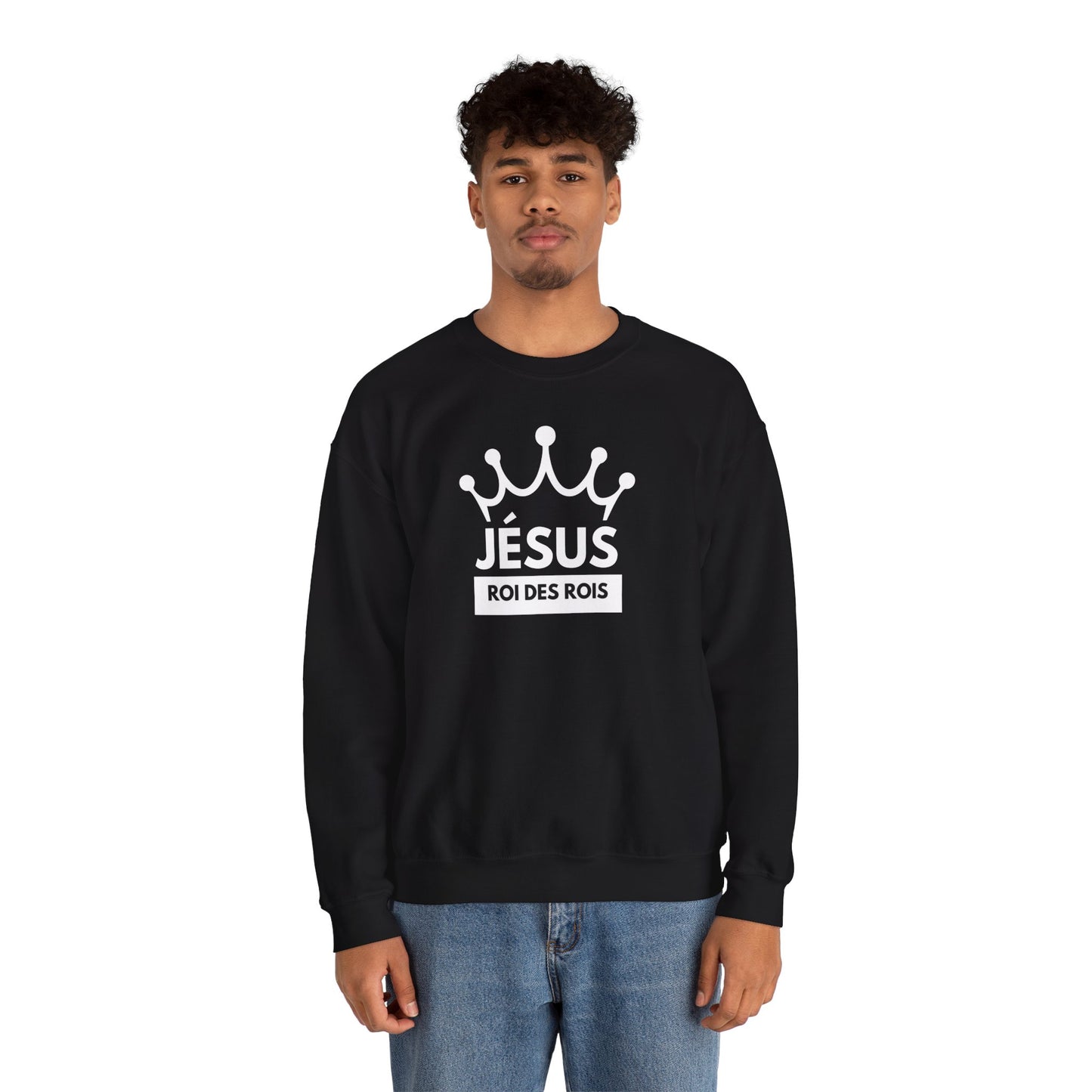 Jésus Roi des rois CREWNECK