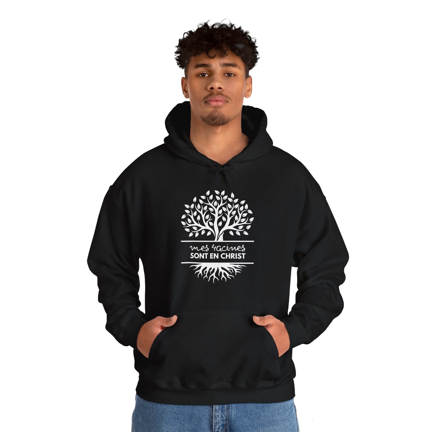 Mes racines sont en Christ HOODIE