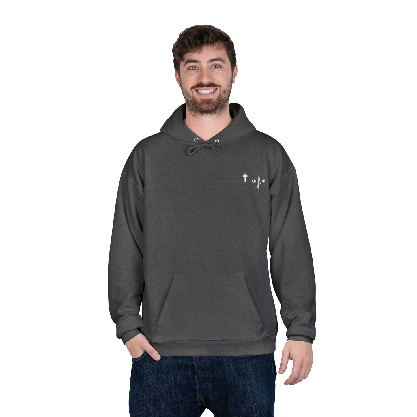 Jésus sauveur de ma vie HOODIE - DOS