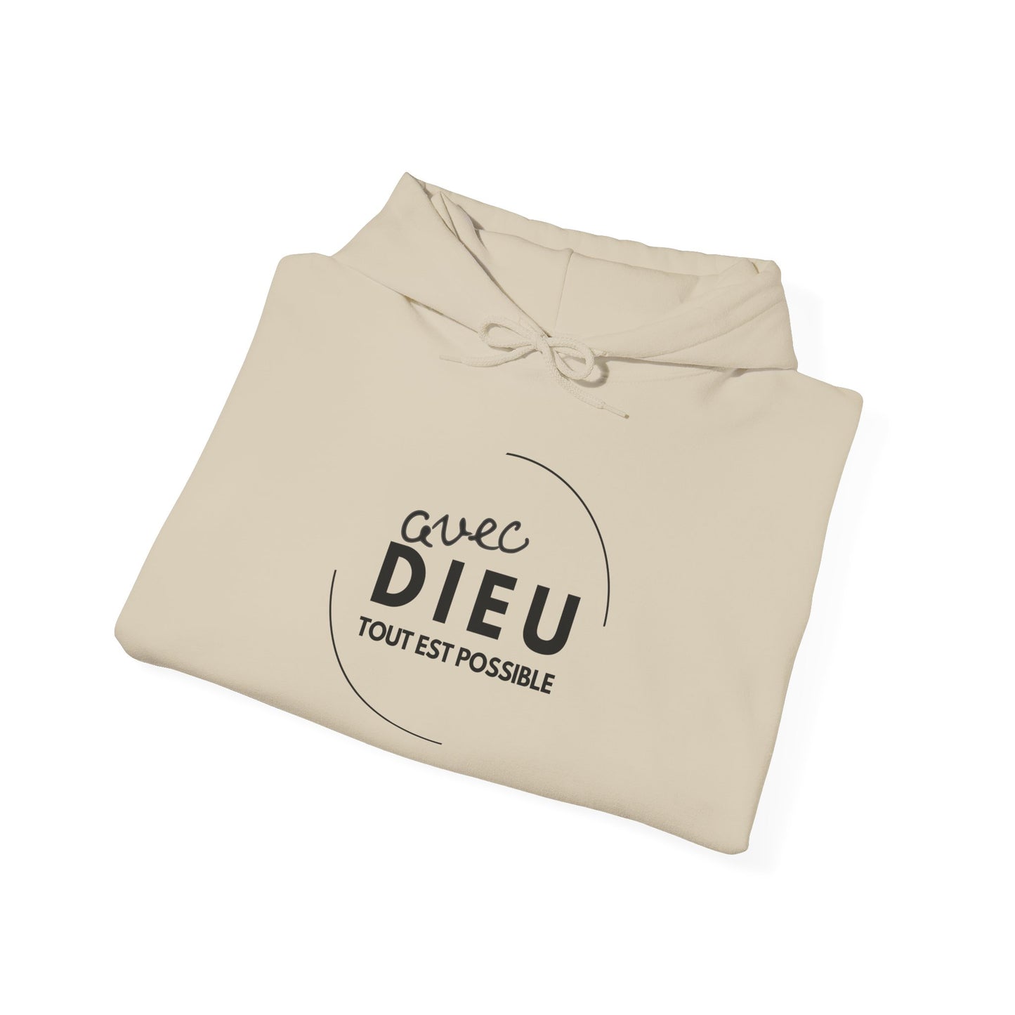 Avec Dieu tout est possible HOODIE