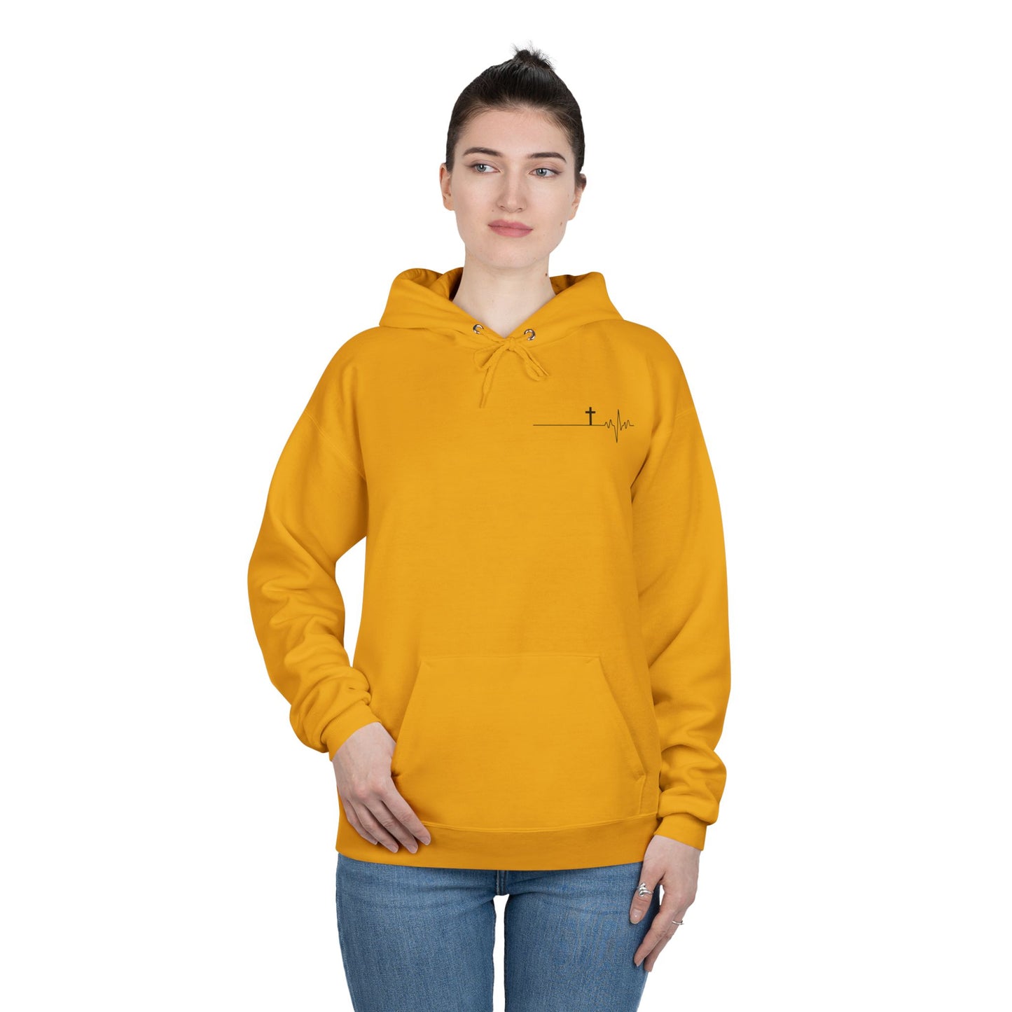 Jésus sauveur de ma vie HOODIE - DOS