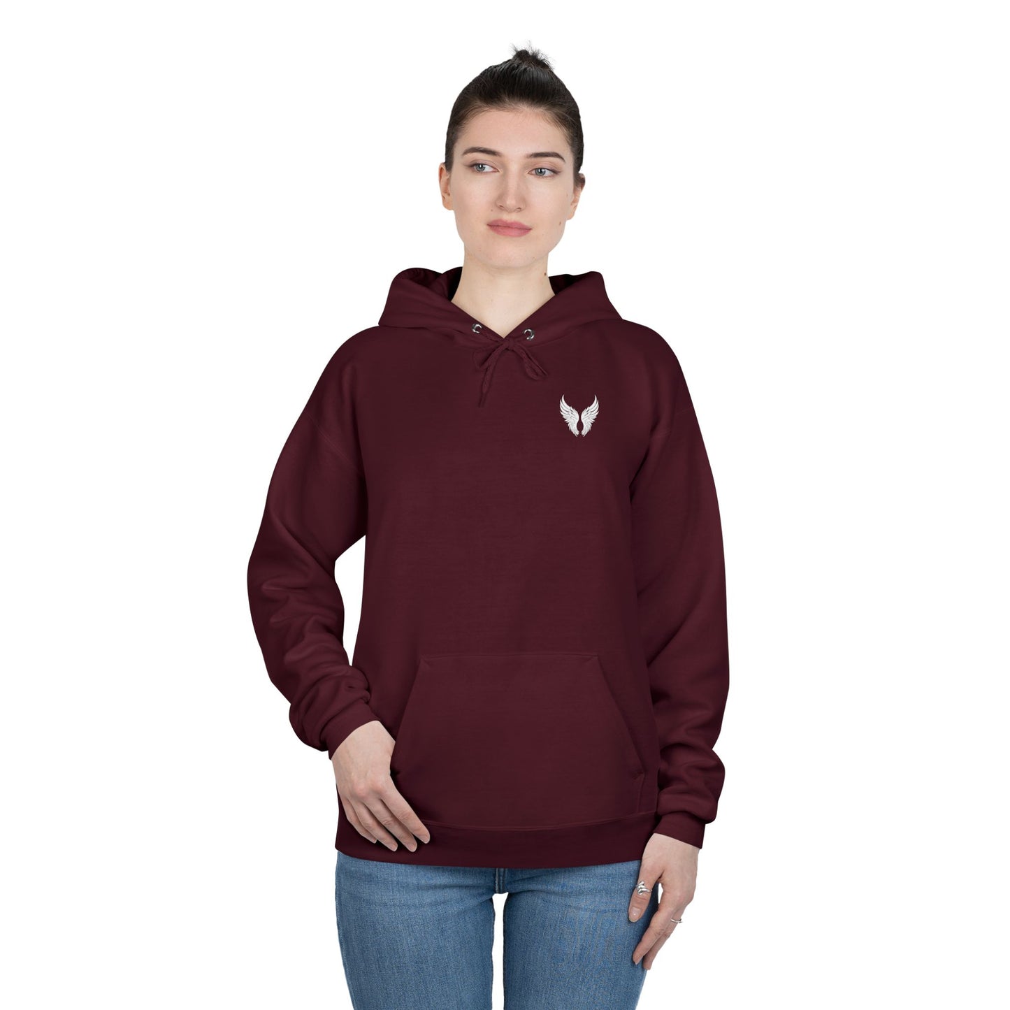 Psaumes 91:4 HOODIE - DOS