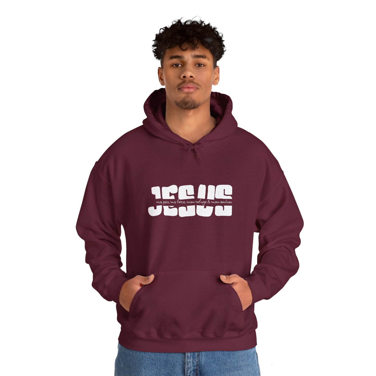 Jésus, ma paix, ma force, mon refuge & mon soutien HOODIE