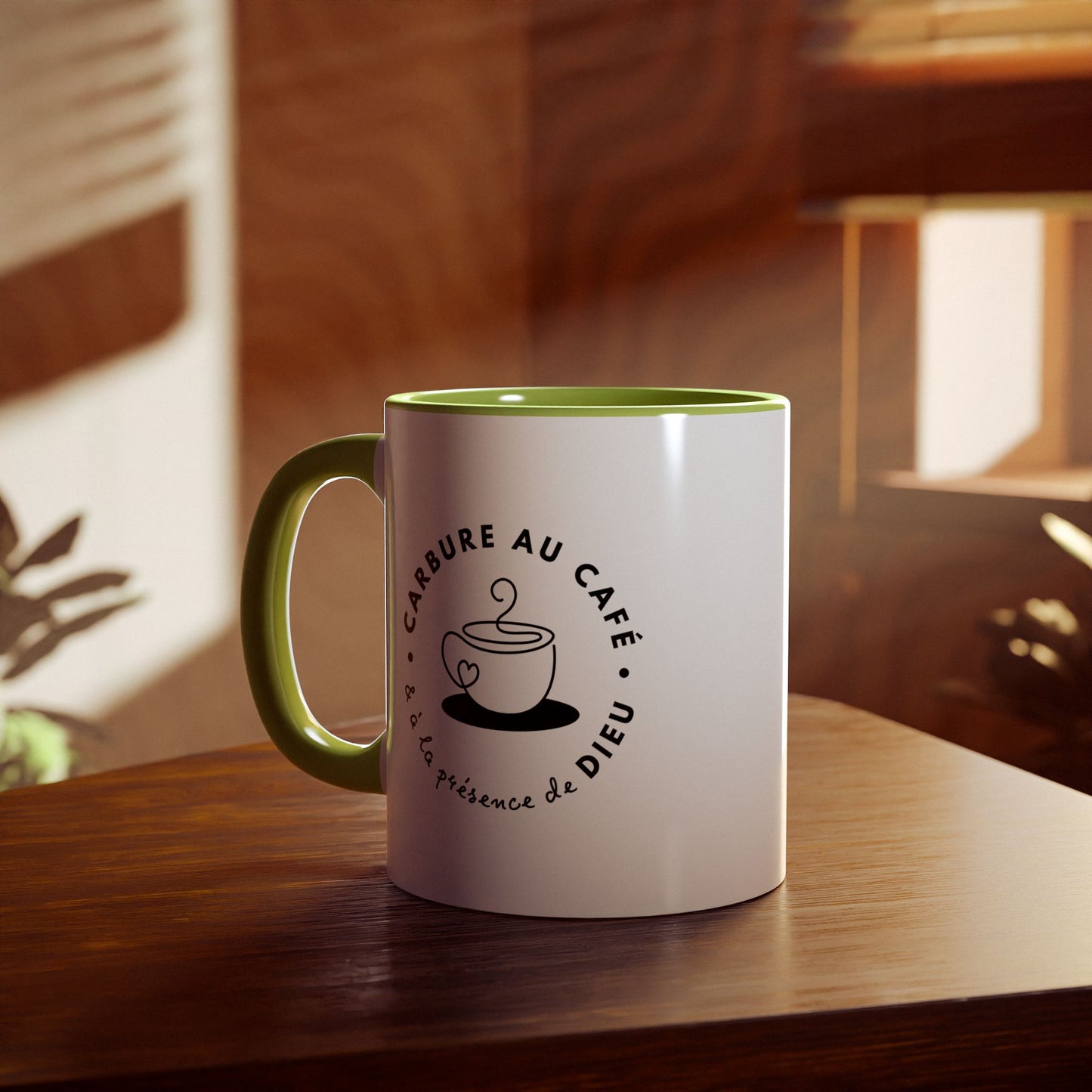 Carbure au café & à la présence de Dieu TASSE