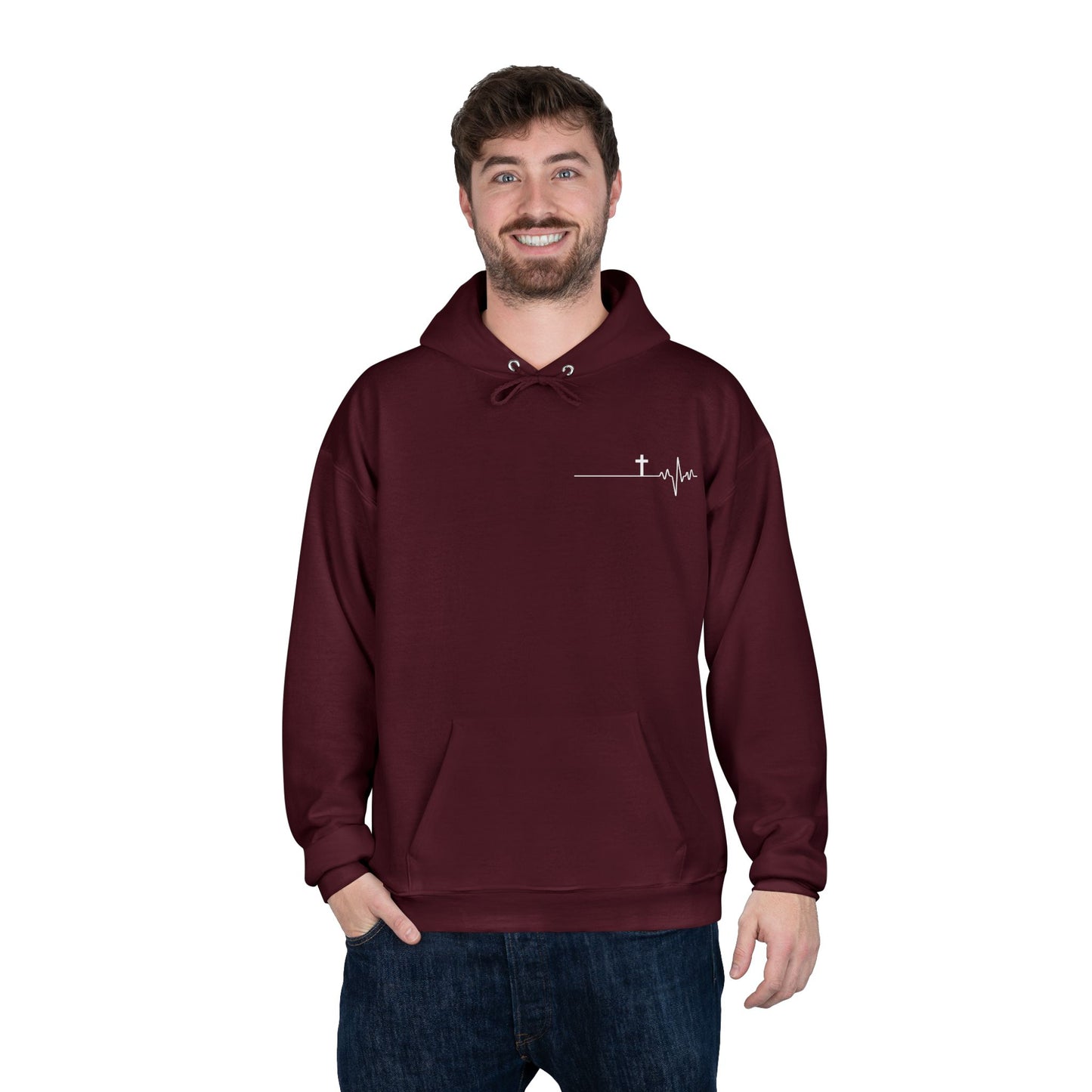 Jésus sauveur de ma vie HOODIE - DOS