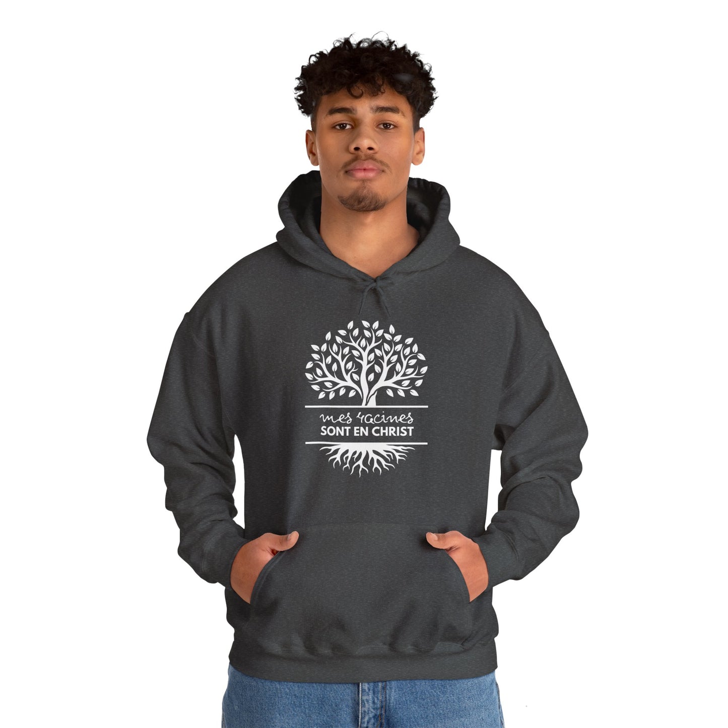 Mes racines sont en Christ HOODIE