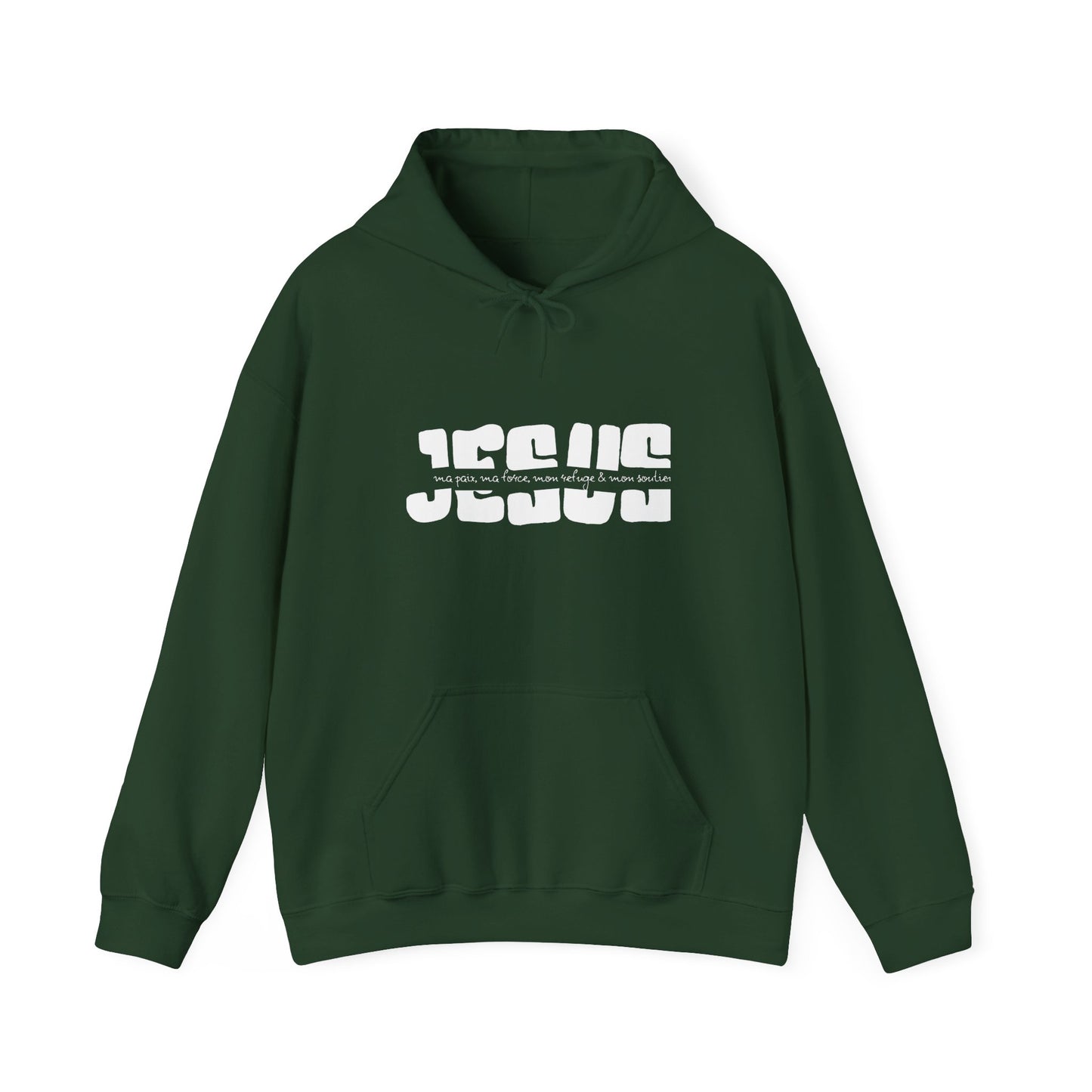 Jésus, ma paix, ma force, mon refuge & mon soutien HOODIE