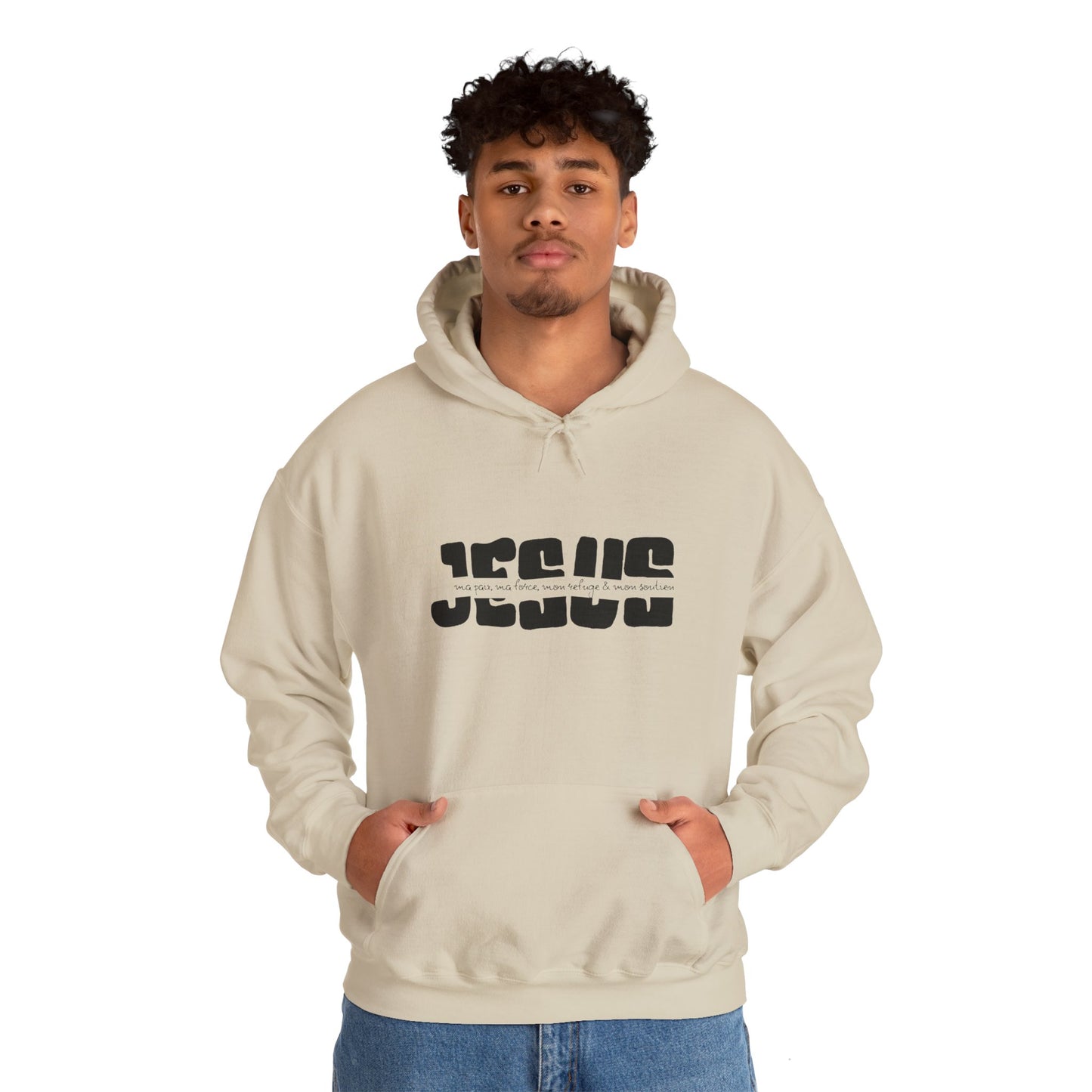 Jésus, ma paix, ma force, mon refuge & mon soutien HOODIE