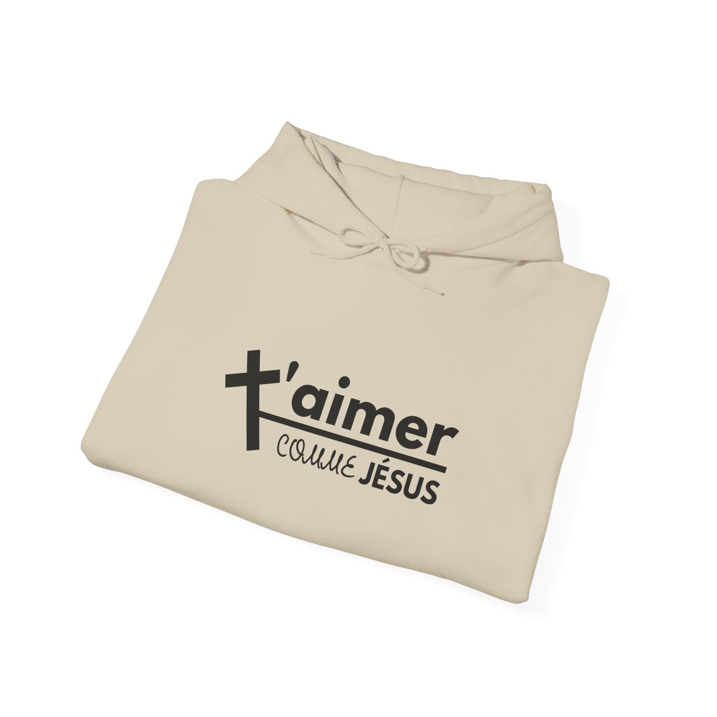 T'aimer comme Jésus HOODIE