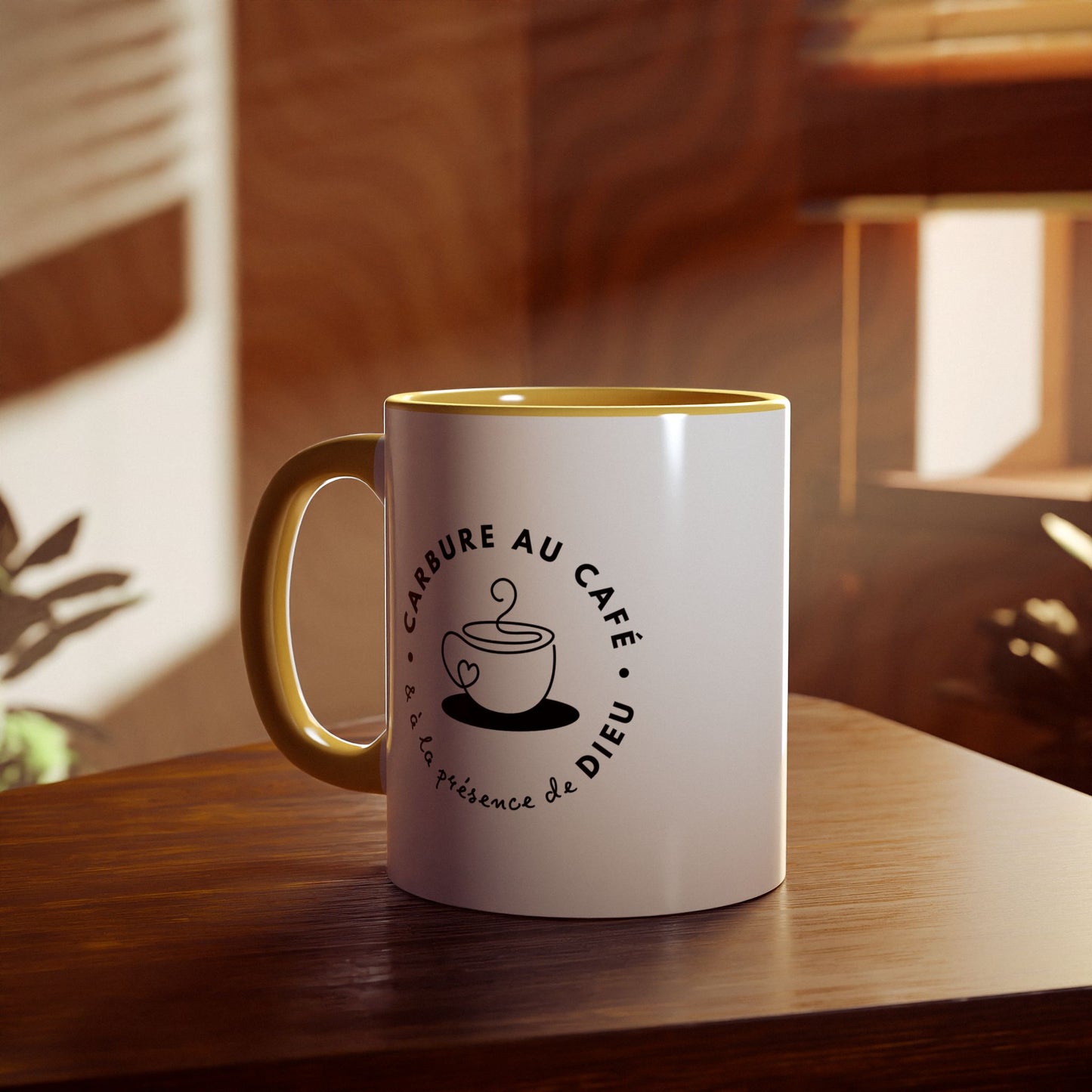 Carbure au café & à la présence de Dieu TASSE