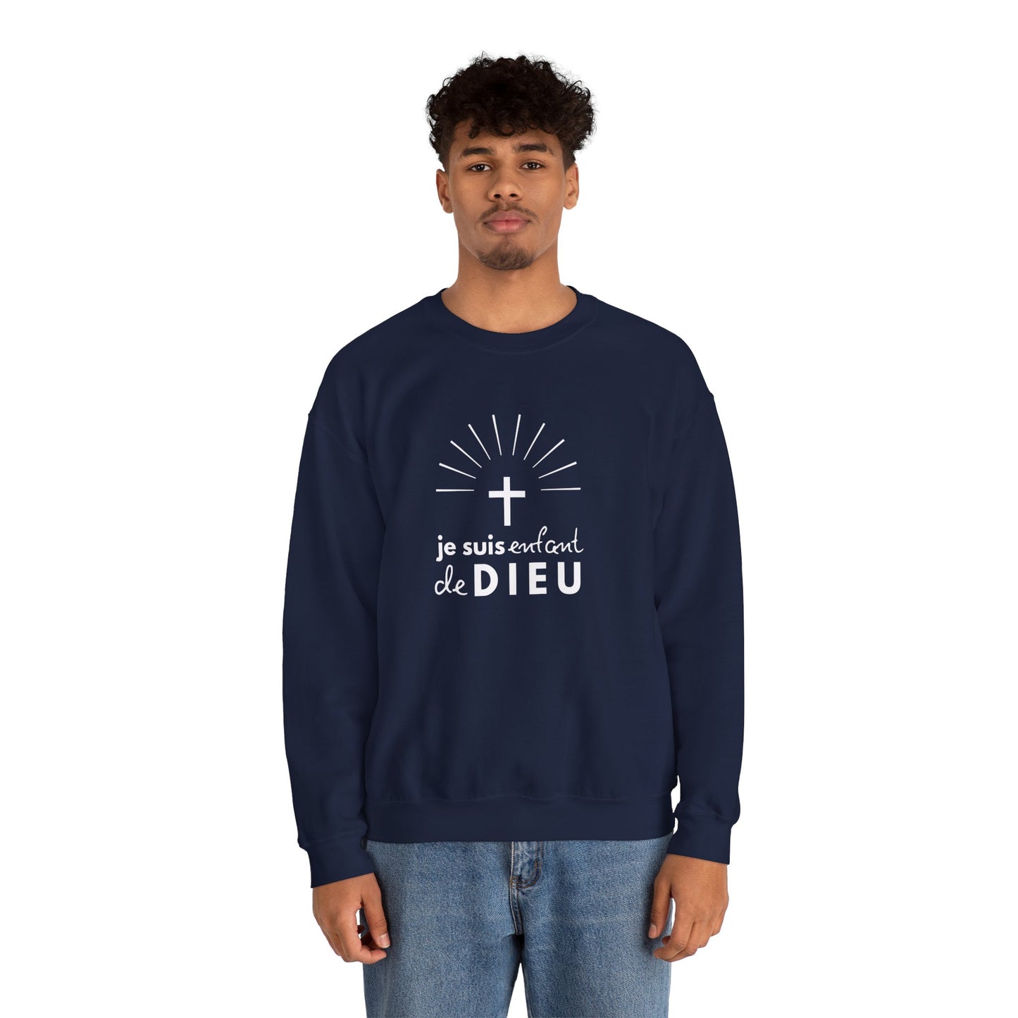 Je suis enfant de Dieu CREWNECK