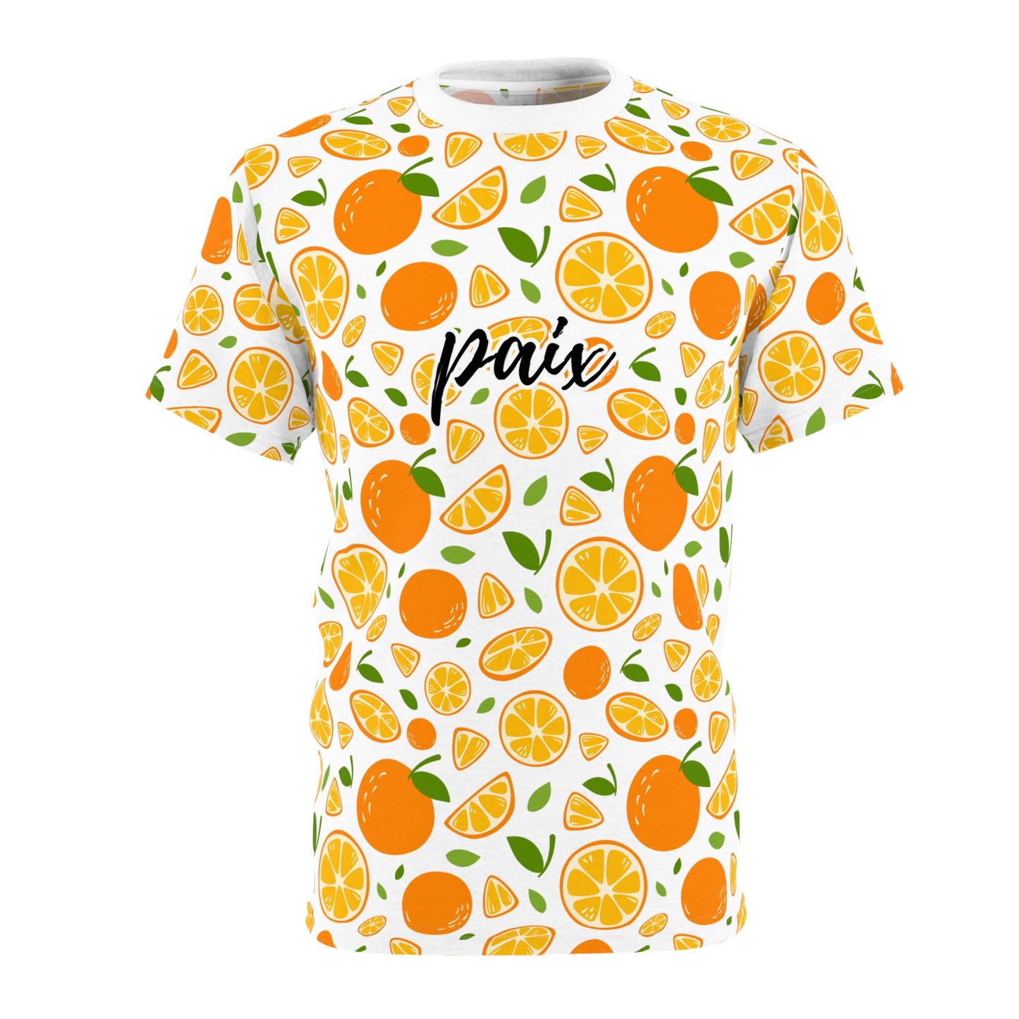 Paix T-SHIRT ORANGES