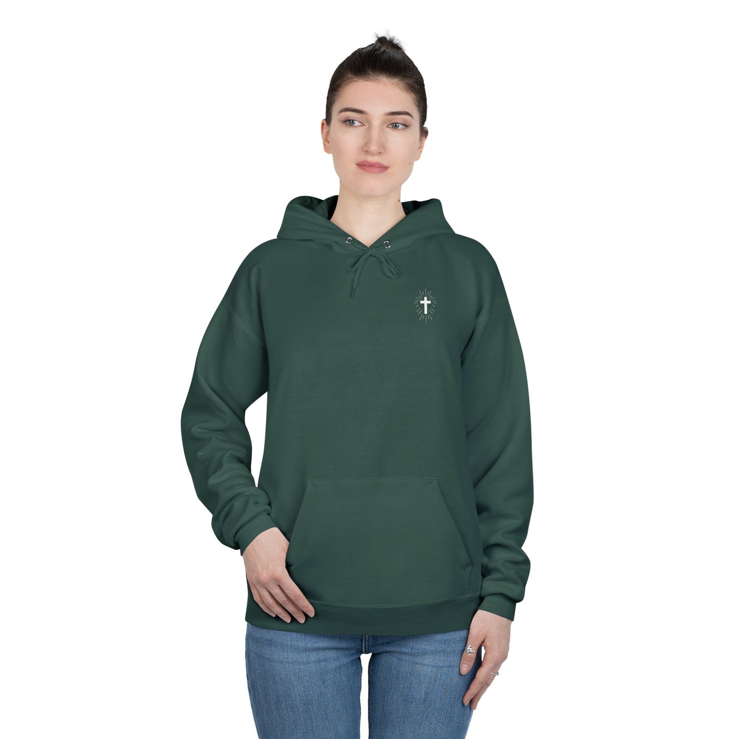 Jésus protège mes arrières HOODIE - DOS