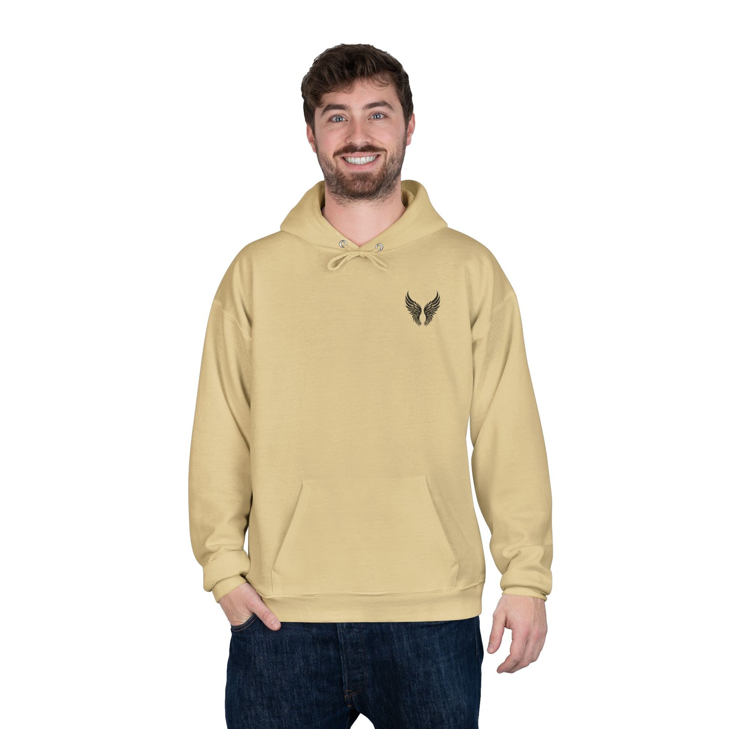 Psaumes 91:4 HOODIE - DOS
