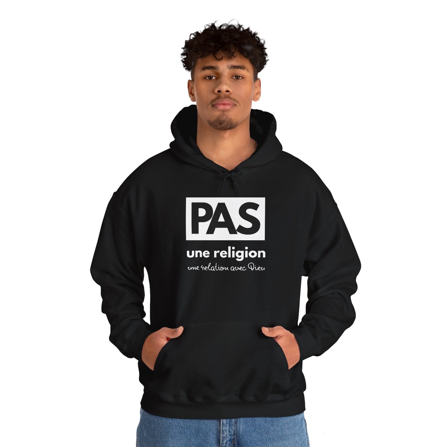 PAS une religion, une relation avec Dieu HOODIE