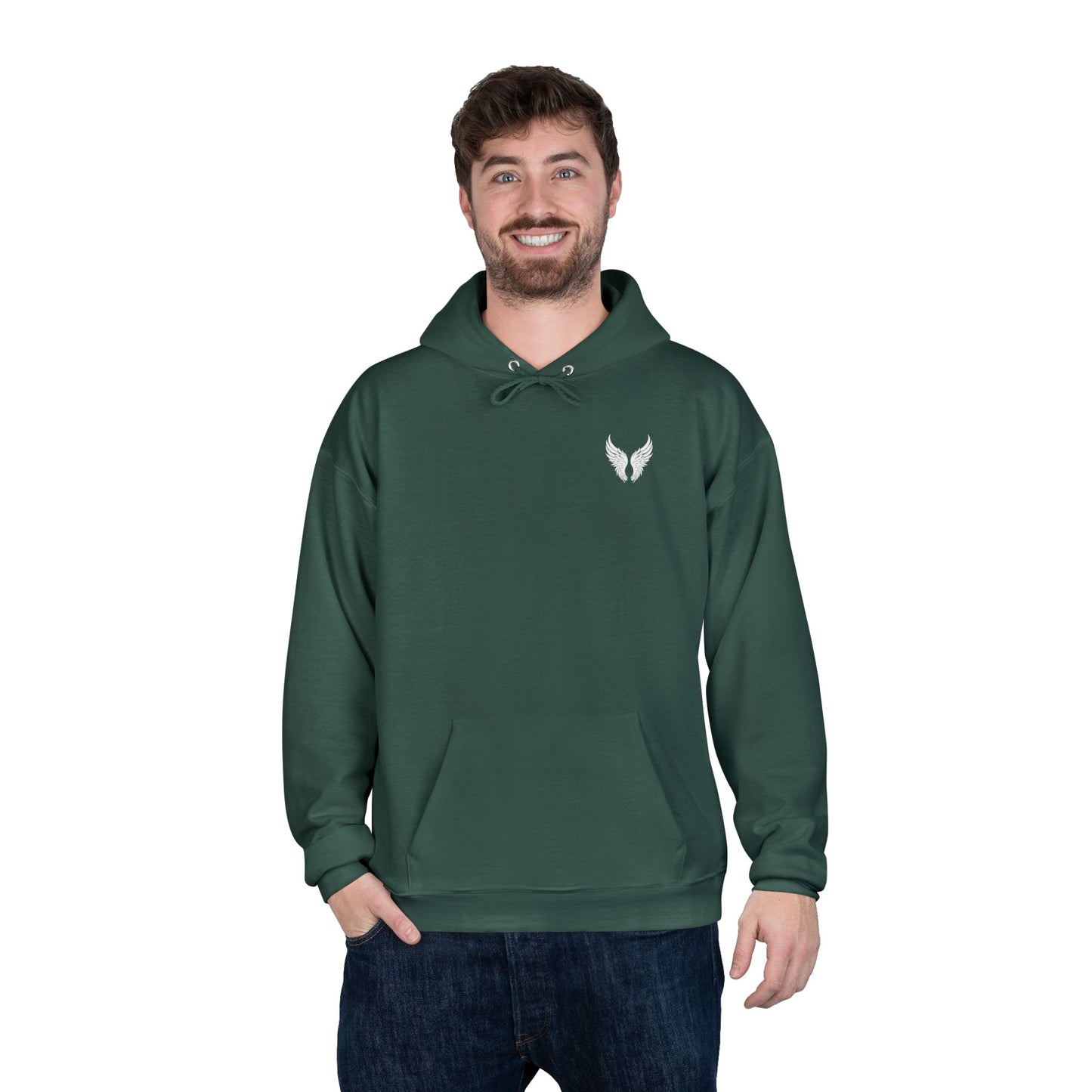 Psaumes 91:4 HOODIE - DOS