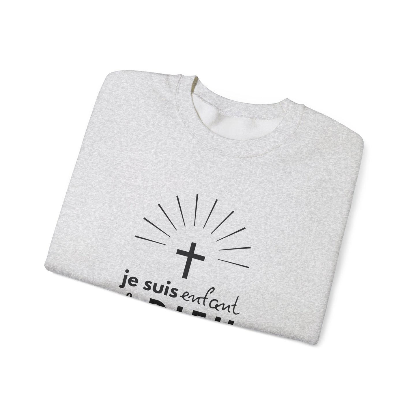 Je suis enfant de Dieu CREWNECK