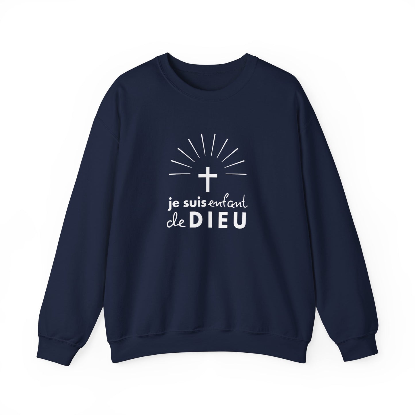 Je suis enfant de Dieu CREWNECK