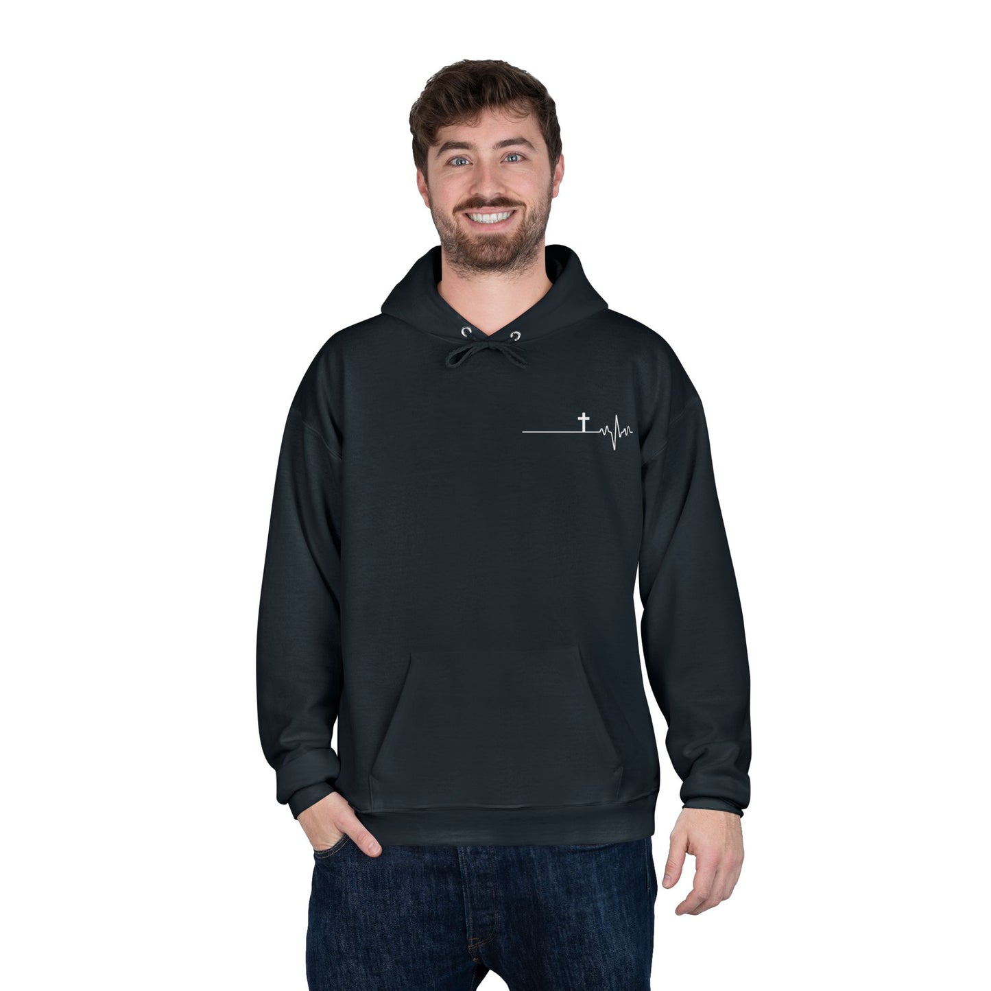 Jésus sauveur de ma vie HOODIE - DOS