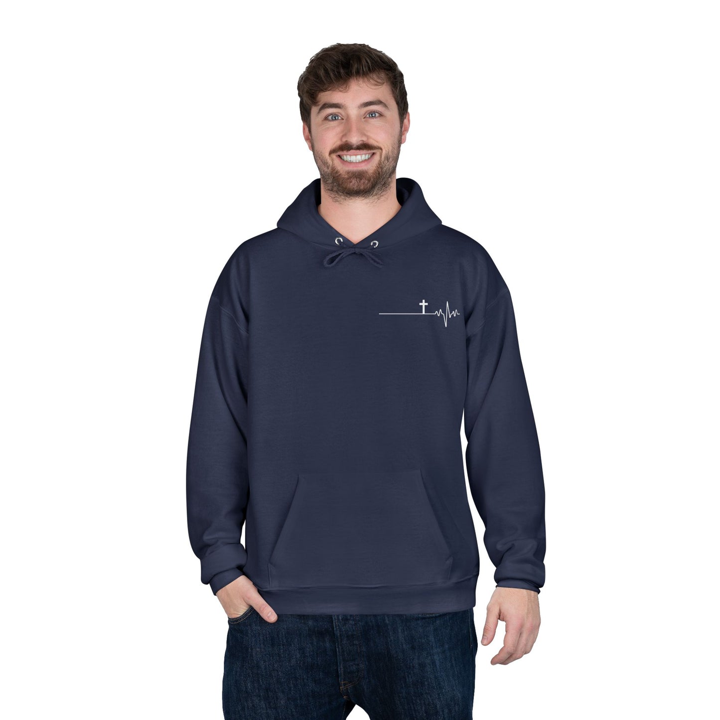 Jésus sauveur de ma vie HOODIE - DOS