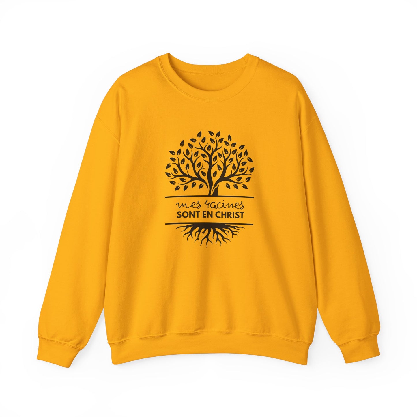 Mes racines sont en Christ CREWNECK