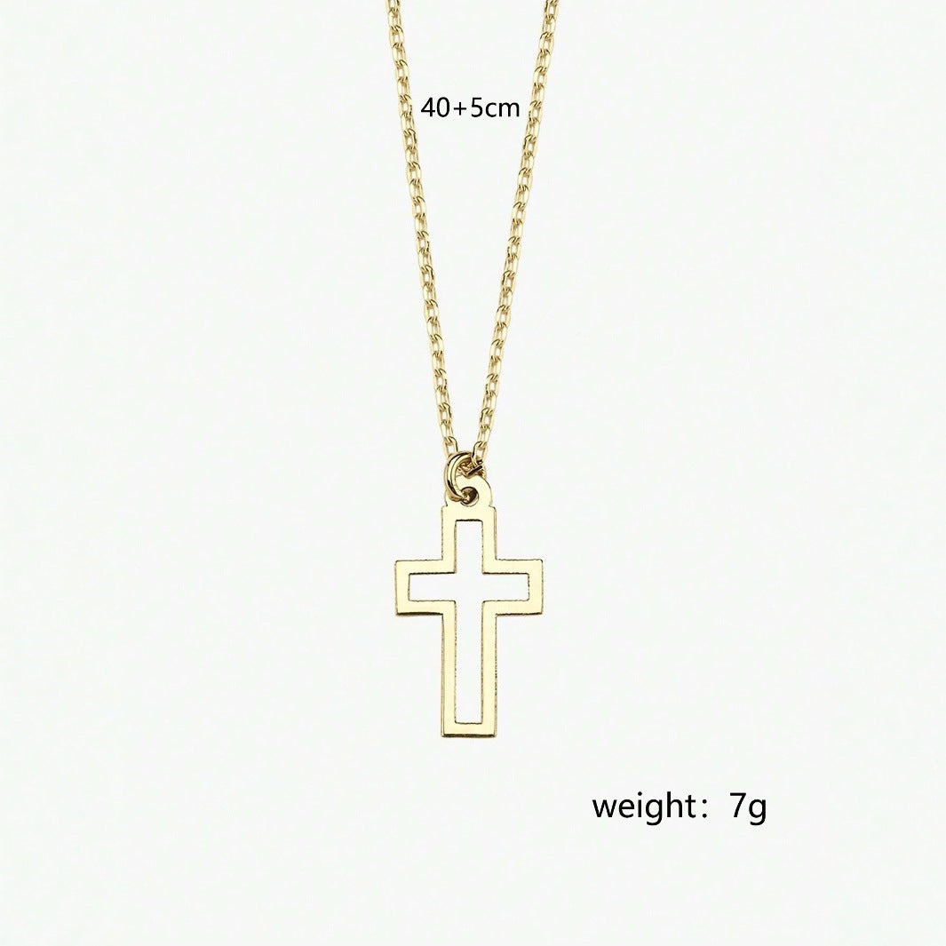 Croix ajourée COLLIER