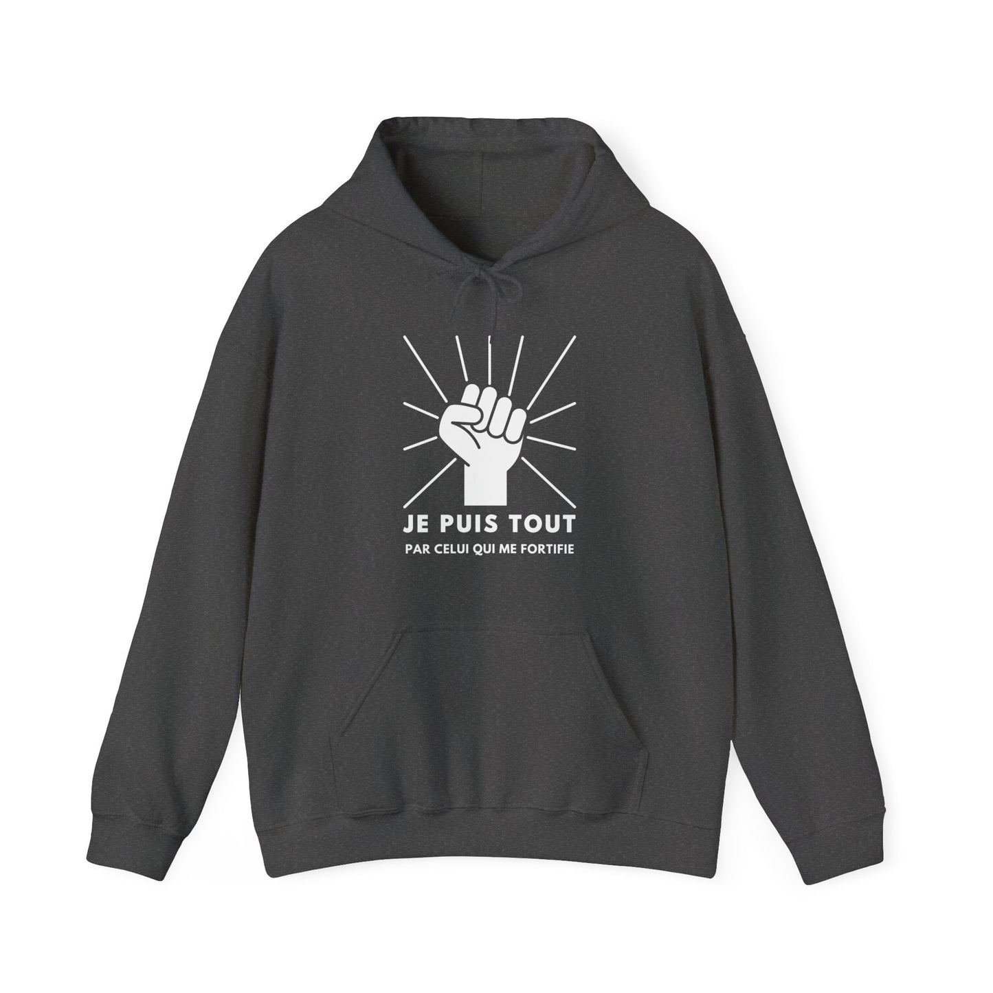 Je puis tout par celui qui me fortifie HOODIE