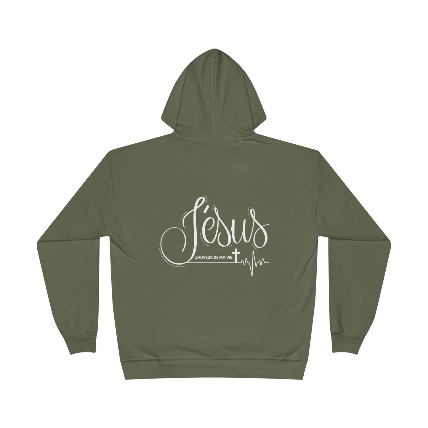 Jésus sauveur de ma vie HOODIE - DOS