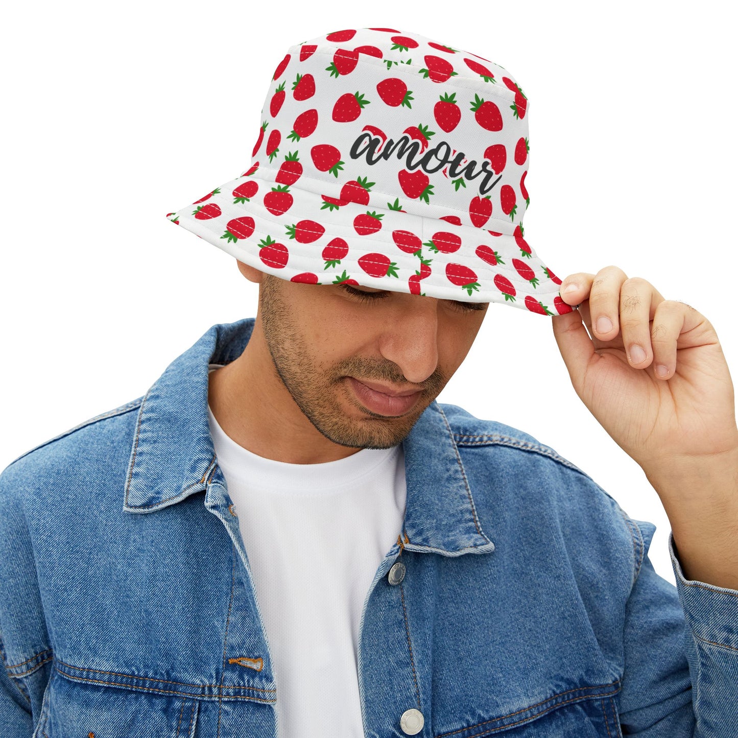 Amour CHAPEAU FRAISES