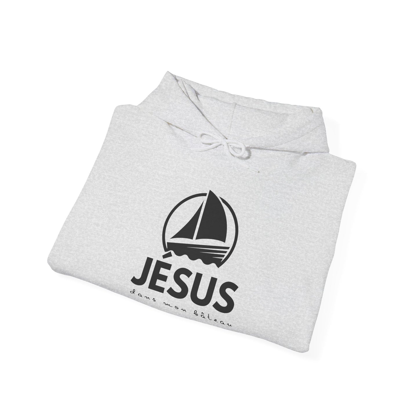 Jésus dans mon bâteau HOODIE